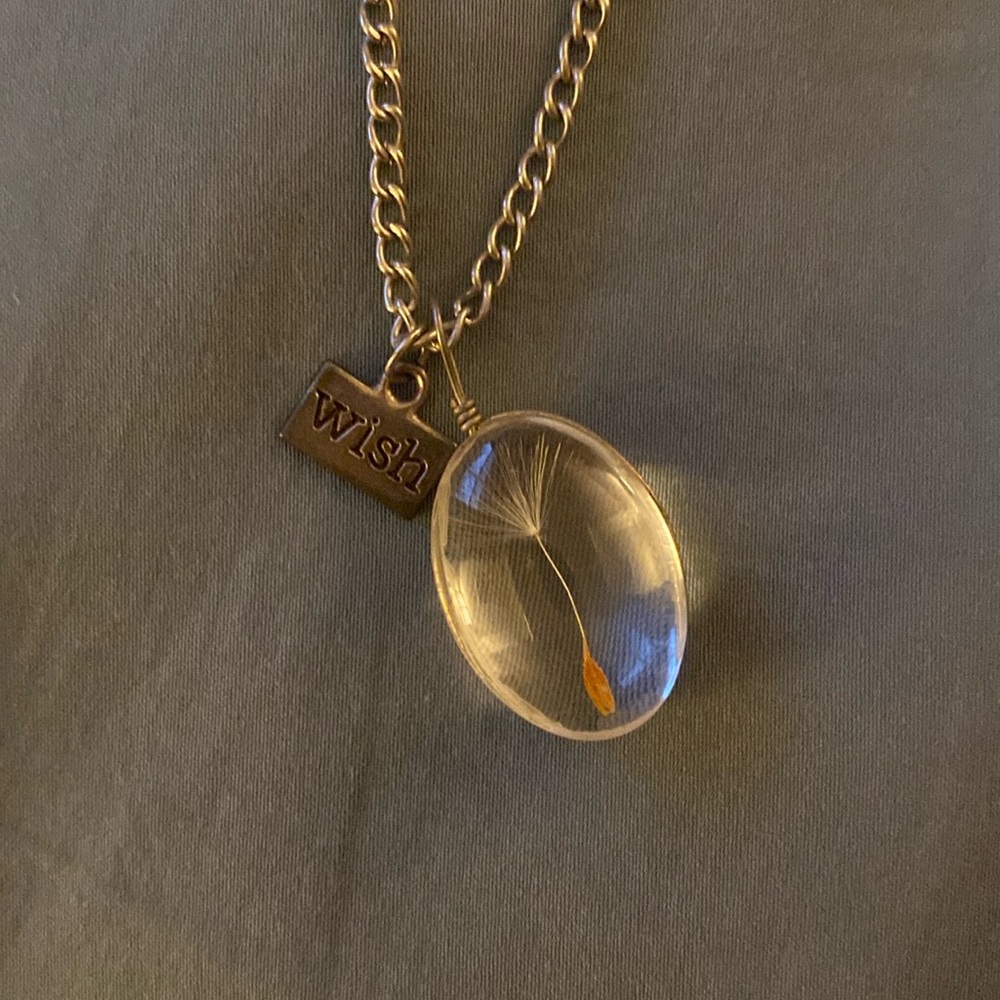 Wish necklace.